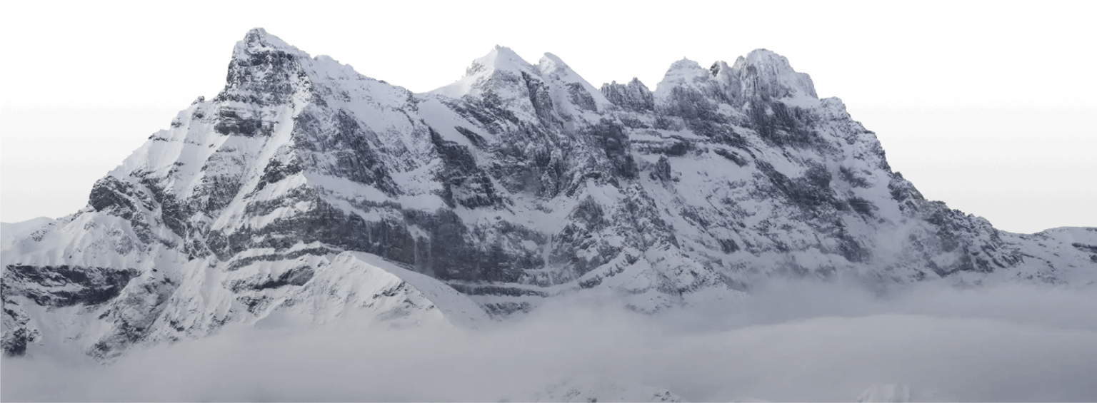 Panorama des montagnes des dents du midi depuis le Chablais suisse avec silhouette d’hélicoptère en vol